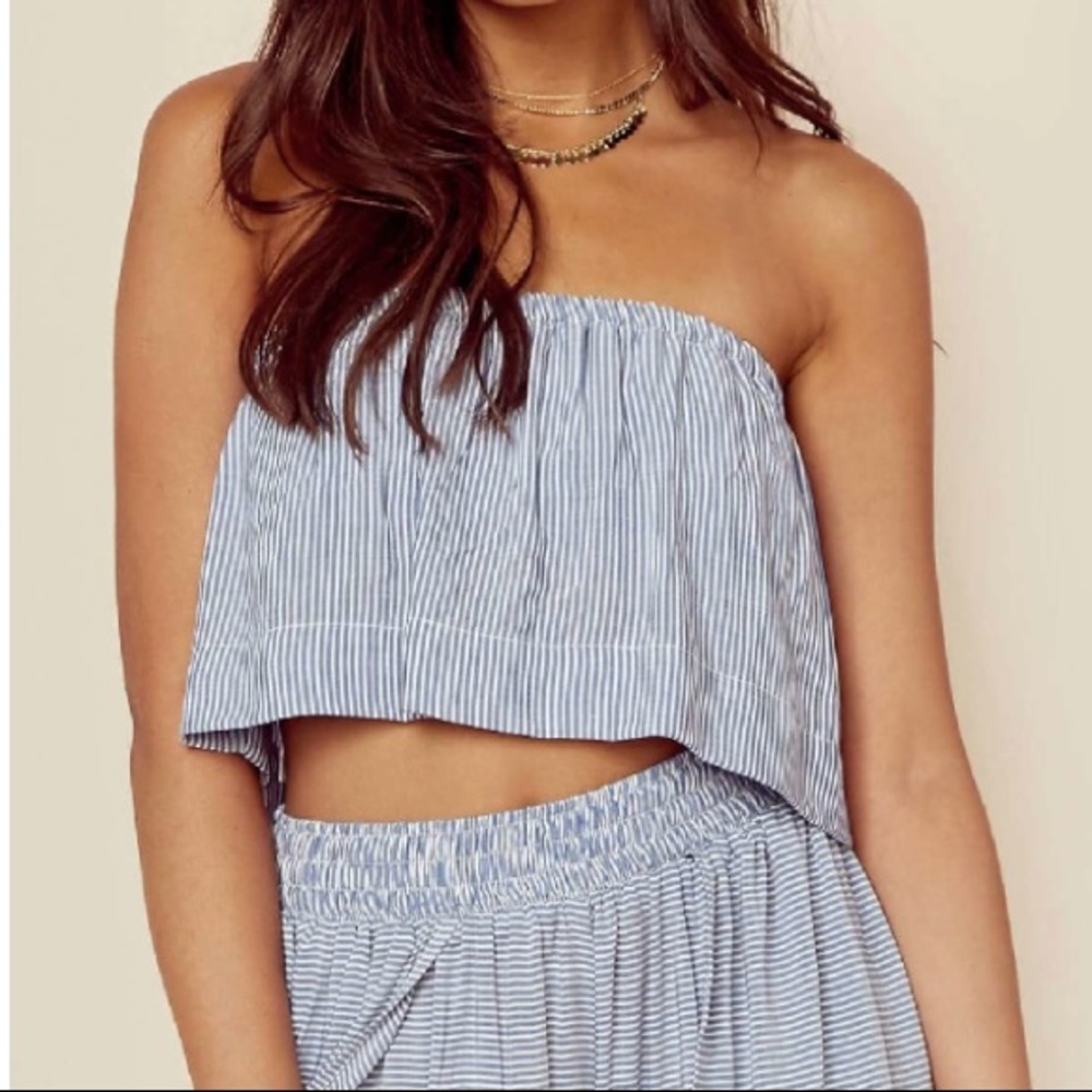 Blue Life Lina Frill Top